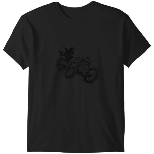 Discover Killer T-Shirtdeath riding a car T-Shirt_by igannov_ (Copy) T-Shirts