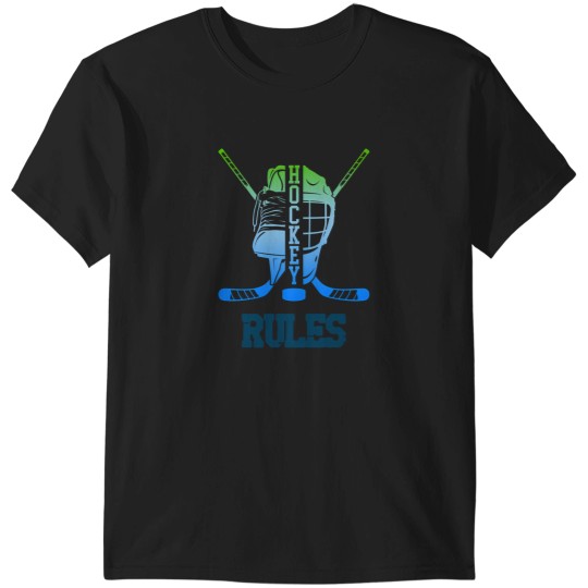 Discover Hockey Rules Give It Your Best Shot T-Shirts