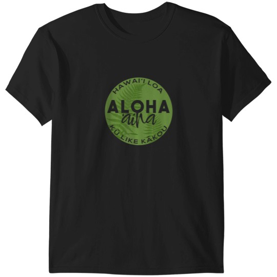 Discover Aloha Aina Circle Na Poe Collection T-Shirts