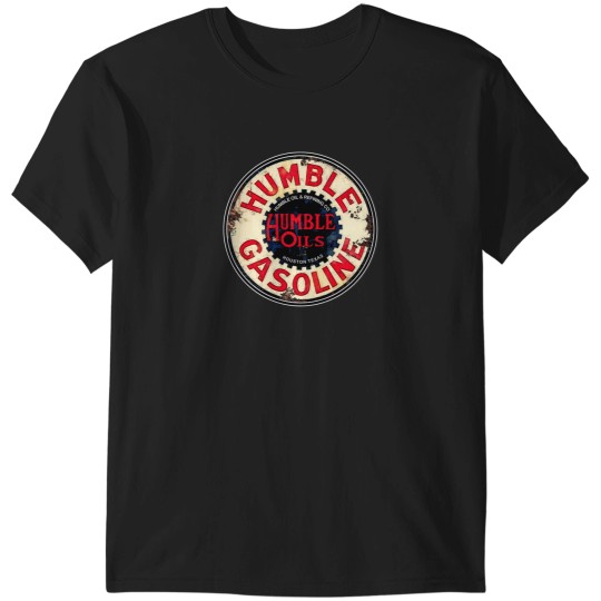 Discover Humble Gasoline Vintage Sign T-Shirts