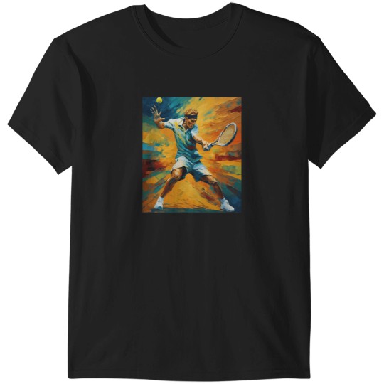 Discover Victorious Strike The Tennis Player'S Winning Shot T-Shirts
