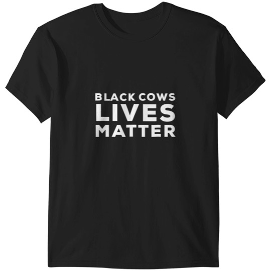 Discover blacks cows lives matter T-Shirts