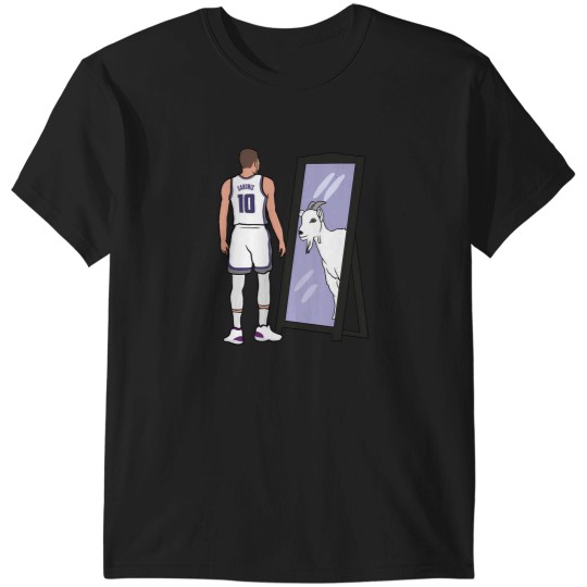 Discover Domantas Sabonis Mirror Goat T-Shirts