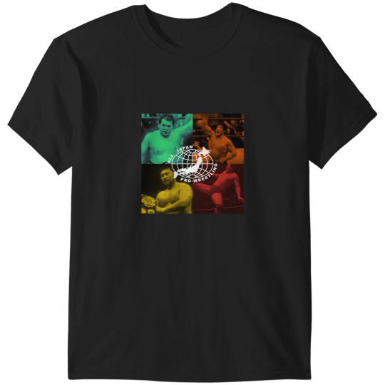 Discover AJPW Four Pillars of Heaven T-Shirts