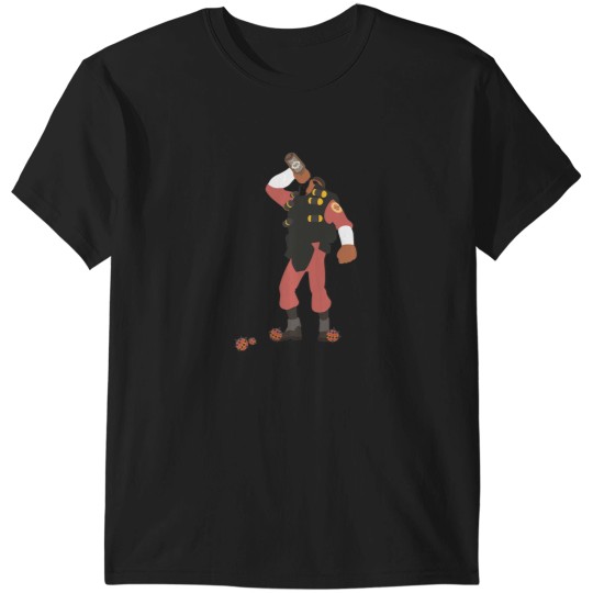 Discover TF2 - DemoRED Team T-Shirts