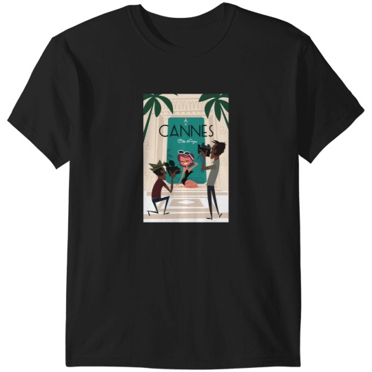 Discover Cannes Poster T-Shirts