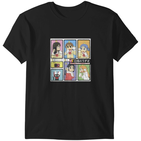 Discover Nichijou All Characters T-Shirts