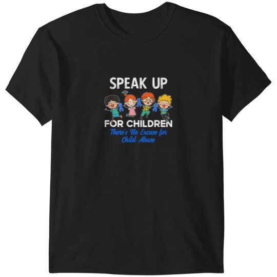 Discover Child Abuse Prevention Month Child Abuse Awarene T-Shirts