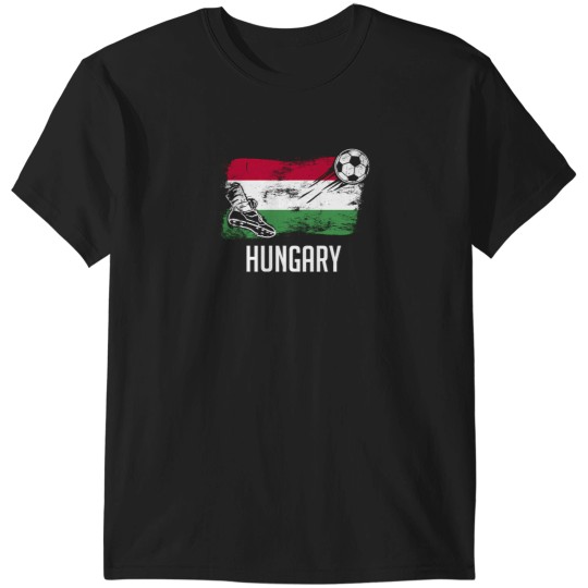 Discover Hungary Flag Jersey Hungarian Soccer Team Hungarian T-Shirts