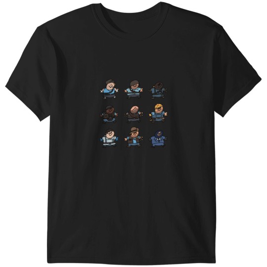 Discover TF2 Blu Fren Set T-Shirts