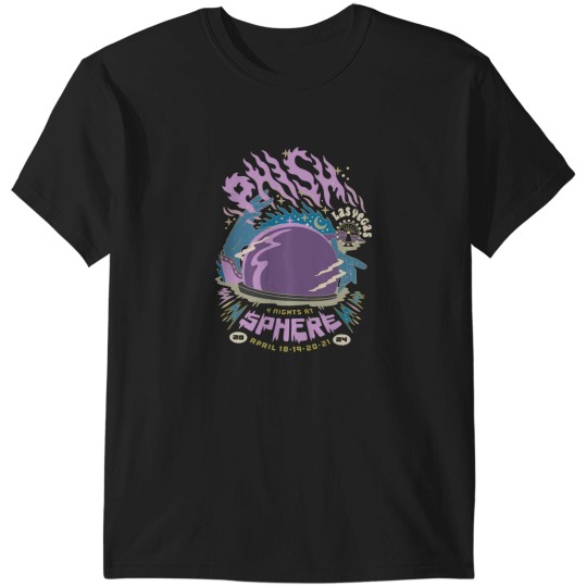 Discover Phish Sphere Crystal Ball Tour T-Shirts