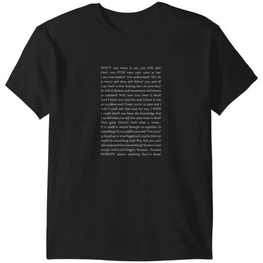 Discover Dark Mode A24 Hereditary Dinner Scene Toni Collette Speech Full I Am Your Mother Horror Cla T-Shirts