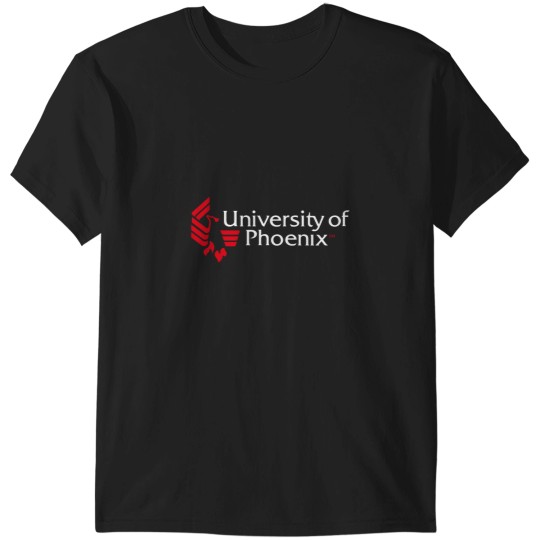 Discover University Of Phoenixss White Red T-Shirts