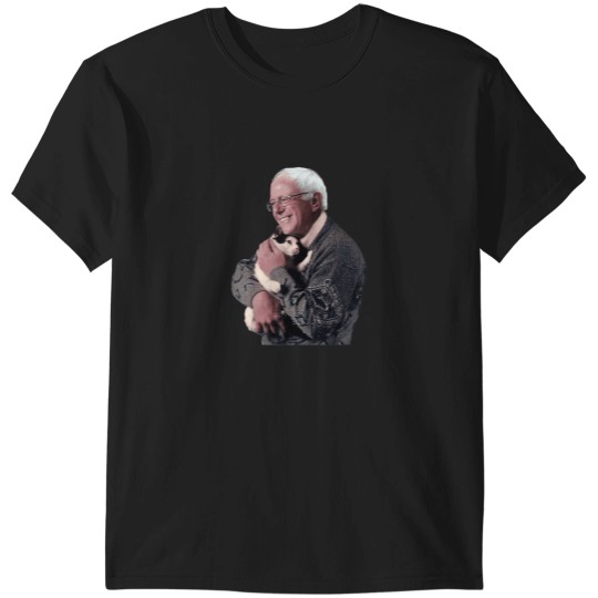Discover Bernie Sanders Hugging Cat Shirt Cute Animal Lov T-Shirts