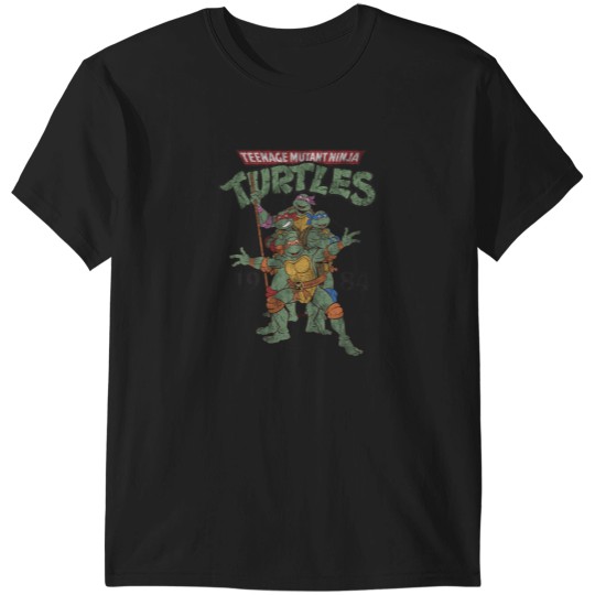 Discover Teenage Mutant Ninja Turtles Circle 1984 T-Shirts