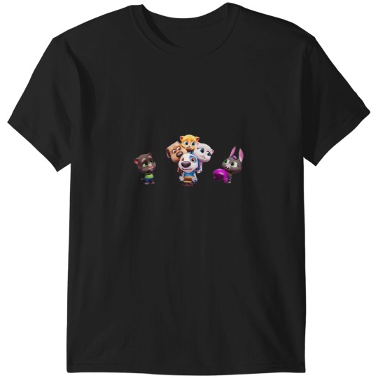 Discover Love Funny Man My Talking Tom Friends All Character Gifts For Everyone T-Shirts