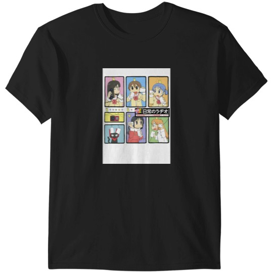 Discover Nichijou All Characters T-Shirts