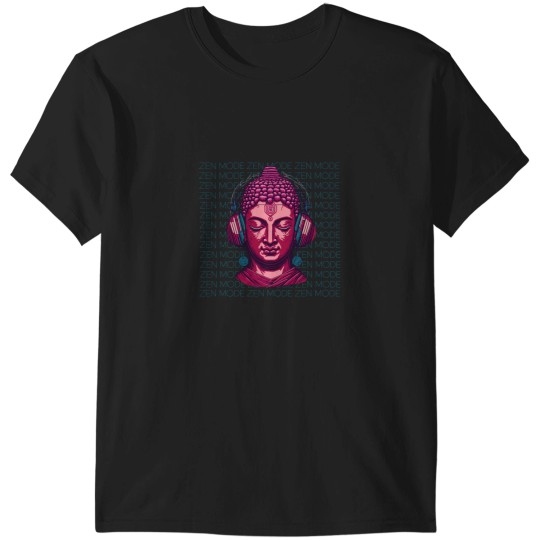 Discover Zen mode buddha, digital art. T-Shirts