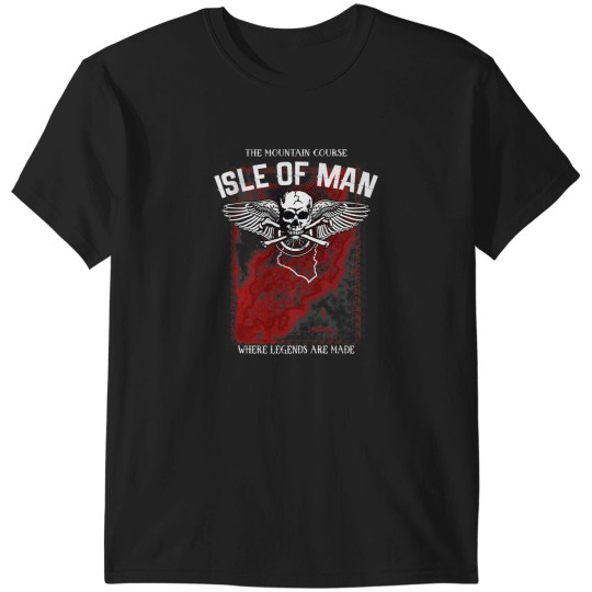 Discover Isle Of Man Graphic T-Shirt - National Pride