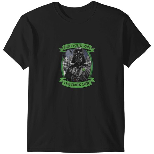 Discover Star Warsss St. Patricks Day Irish Youd Join The Dark Side T-Shirts