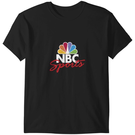 Discover Nbc Sports Logo White T-Shirts