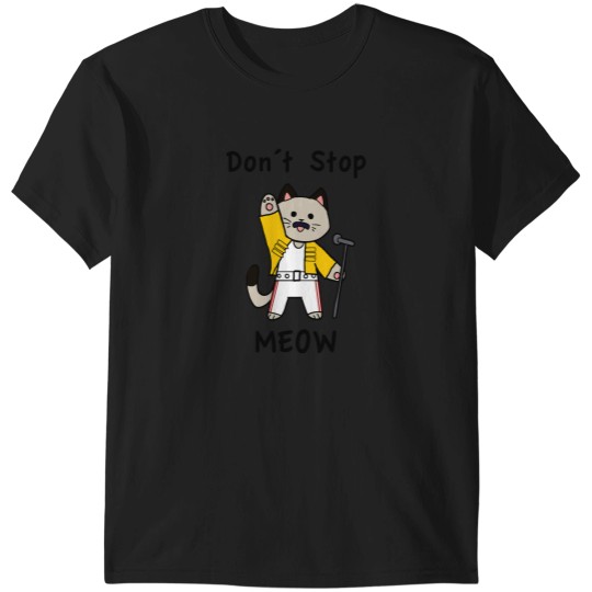 Discover Dont Stop Meow Fitted Scoop T-Shirts