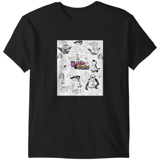 Discover Battle cats mobile games T-Shirts