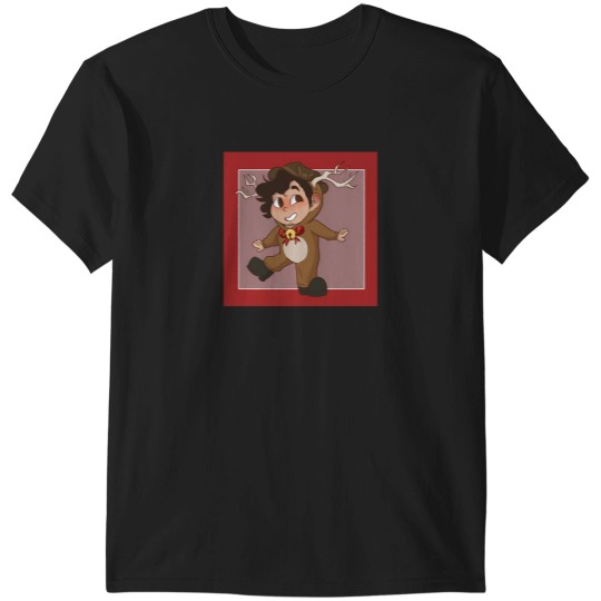 Discover Illinois Holiday Reindeer T-Shirts