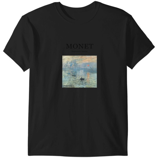 Discover Claude Monet Impression Sunrise T-Shirts