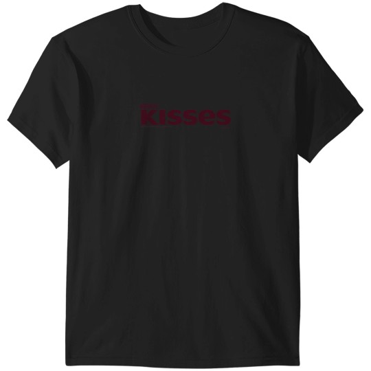 Discover Hersheys Kisses Wordmark Centered Logo T-Shirts