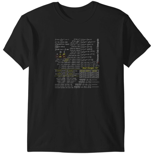 Discover blackpenredpen calculus 2 ultimate integral T-Sh T-Shirts