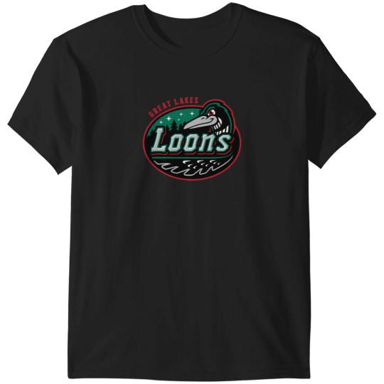 Discover Great Lakes Loons Icons T-Shirts