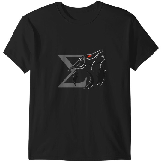 Discover Sigma wolf T-Shirts