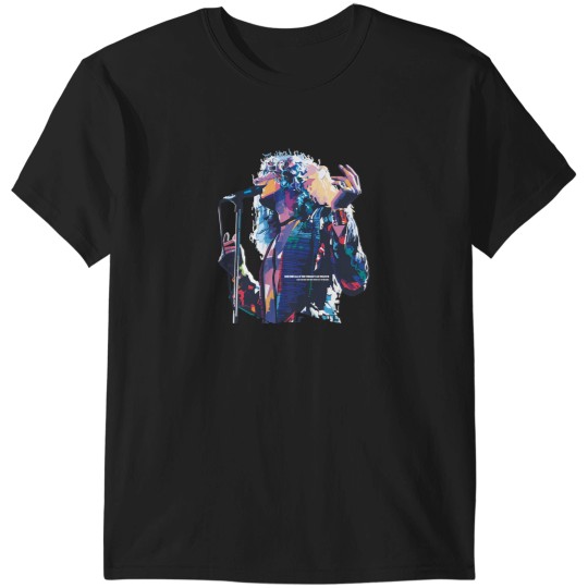 Discover Robert Plant In Wpap Style T-Shirts
