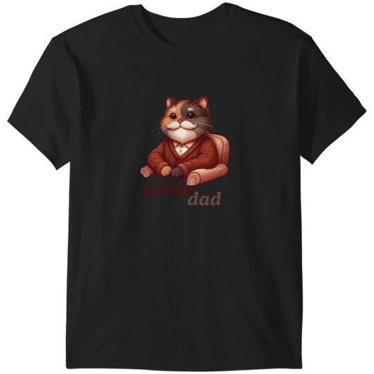 Discover tortie dad(1)tortie dad(1)tortie dad(1) T-Shirts