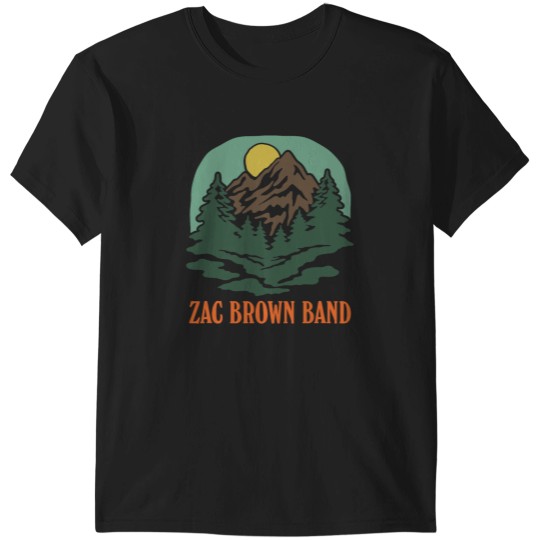 Discover Zac Brown Bandss Mountain Logo T-Shirts