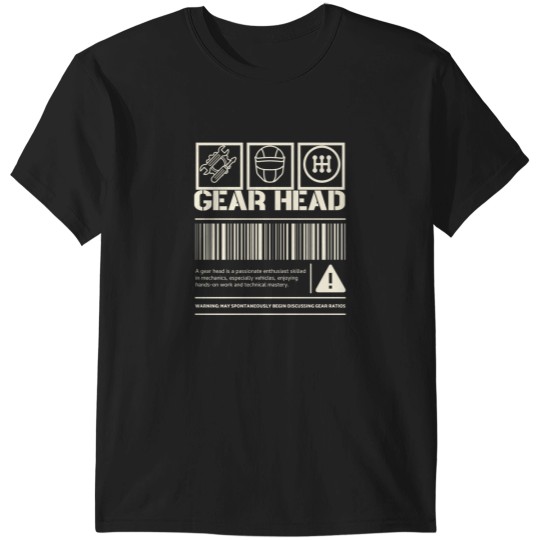Discover gear head automotive engineer T-Shirts