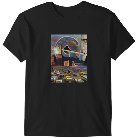 Discover Pink city Floyd statue T-Shirts