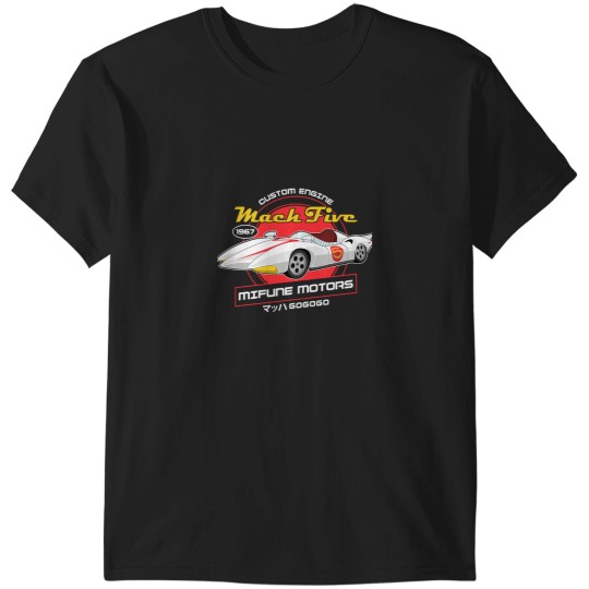 Discover Mach Five - Mifune Motors - Speed Racer T-Shirts