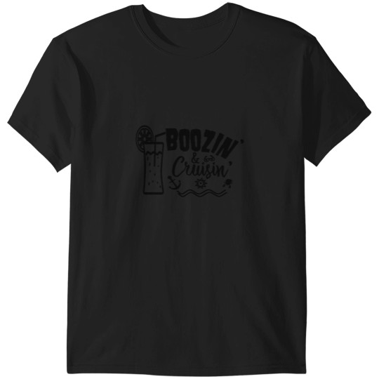 Discover Boozing ampamp Cruising Summer Cruising Vacation Boozing Essential T-Shirts