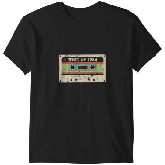 Discover Best of 1984 40 Year Old Funny Vintagess Cassettess 40th Birthday Gift for Men Women Classi T-Shirts