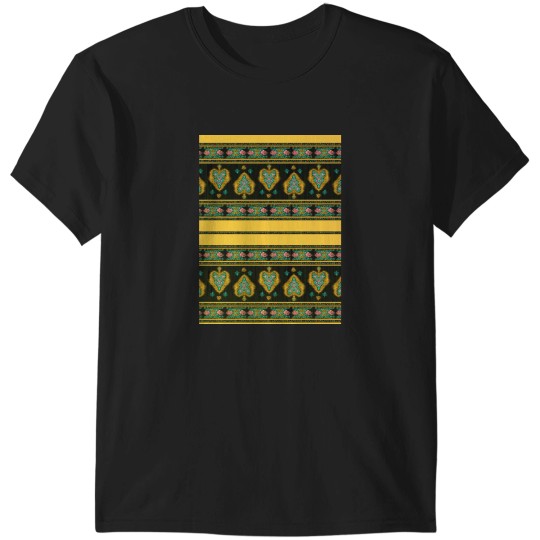 Discover Persian Tapestry Yellow Gold Pillow T-Shirts