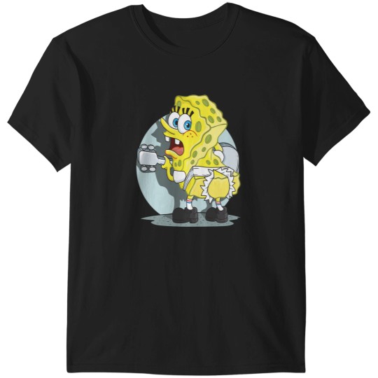 Discover Mademark x SpongeBobss SquarePants SpongeBobss Ripped Pants Pullover Hoodie T-Shirts
