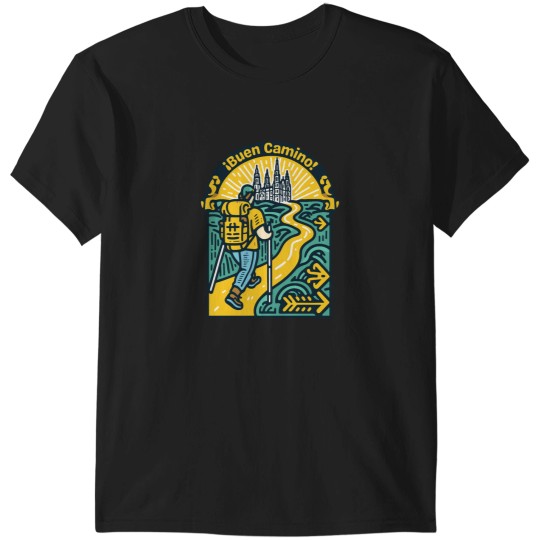 Discover Buen Camino - Camino de Santiago T-Shirts