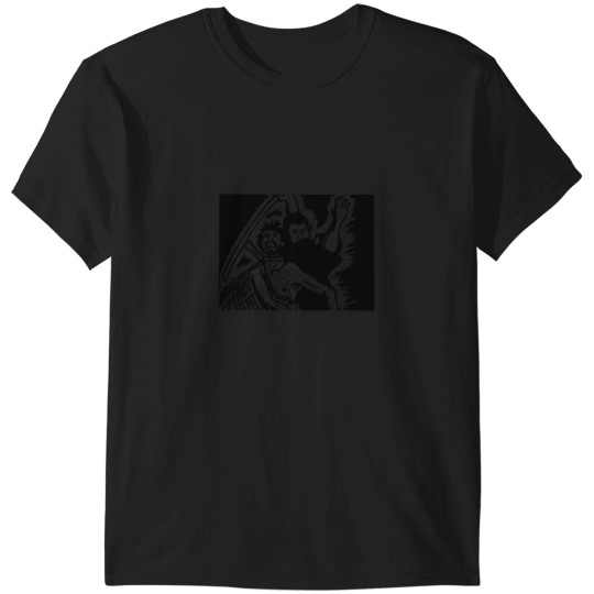 Discover Yojimbo Linocut T-Shirts
