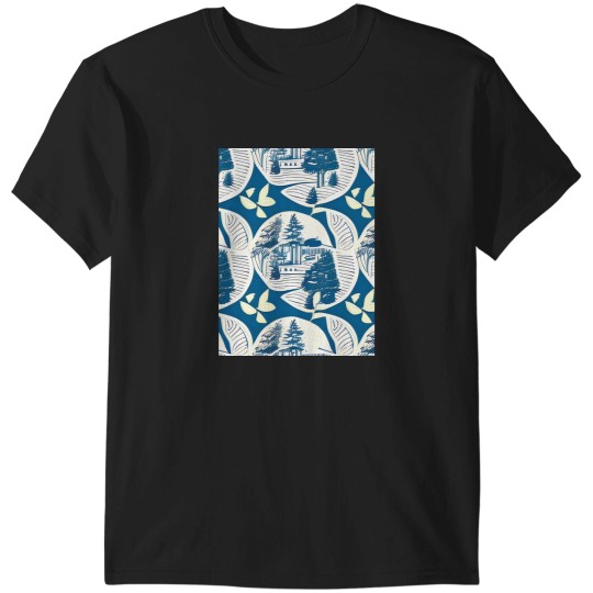 Discover Abstract Toile Design Graphic T-Shirts