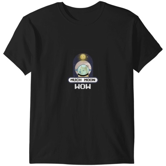 Discover much coin moon coin wow T-Shirts