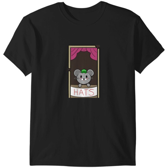 Discover Hat Mouse Graphic T-Shirts