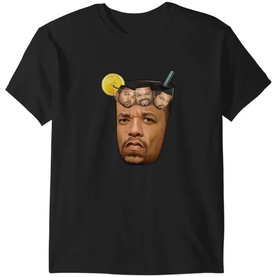 Discover Ice Cube Ice Tea T-Shirt: Fun Design with Logo