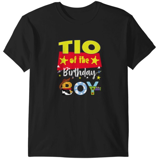 Discover Tio Of The Birthday Boy Toy Familly Matching Story T-Shirts